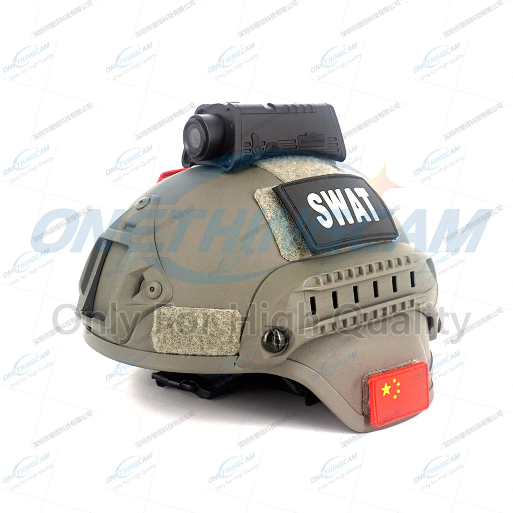 

2023 ONETHINGCAM 4G шлем камера OTC-W33 двойной объектив 1080P Тактический шлем с двойным объективом камера GPS рация функция