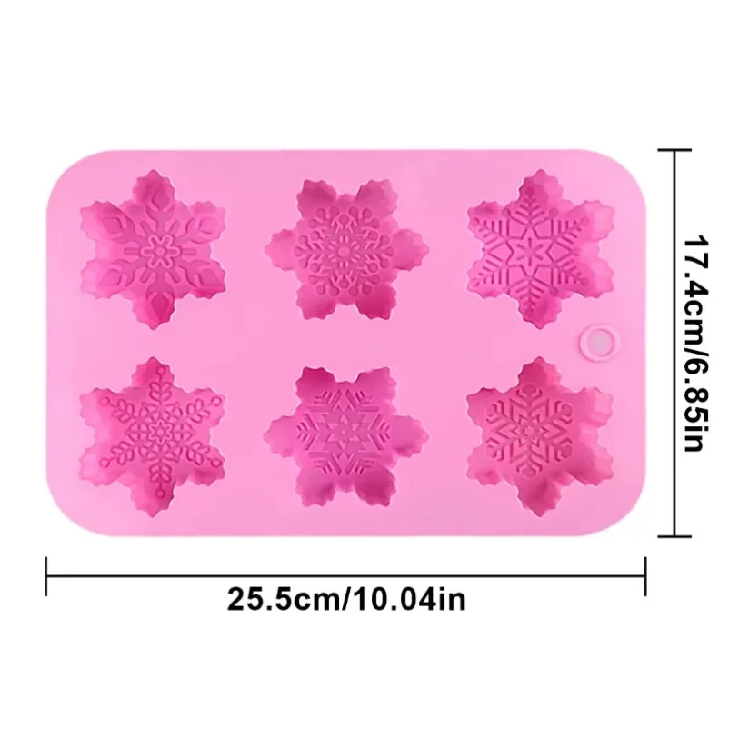 3 Moldes De Copo De Nieve Para Velas, Moldes De Silicona, Forma De Copo