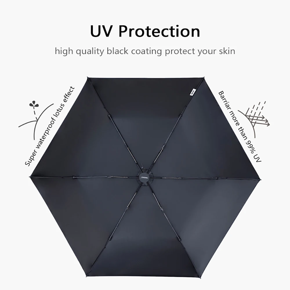 Parachase Folding Umbrella Rain Women Men Ultralight Portable Travel Japanese Umbrella Windproof 6K Mini Clear Paraguas mini umbrella folding umbrella windproof umbrella japanese umbrella