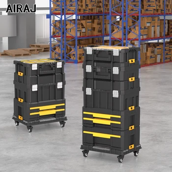 1pc Waterproof Hard Carry Case Bag Tool Case With Pre-cut Sponge Storage Box Safety Protector Organizer Hardware Toolboxty! 1