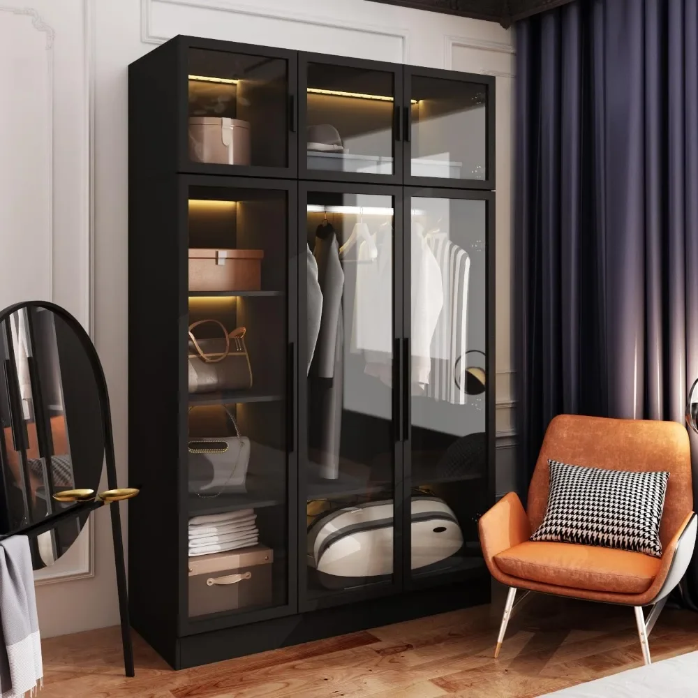 LED Wardrobe Display Cabinet 3