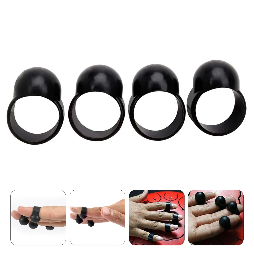 8 Pcs Ethereal Drum Finger Cots Pick for Beginner Percussion Instrument Accessories Plastic Picks Tongue musical percussion instruments
