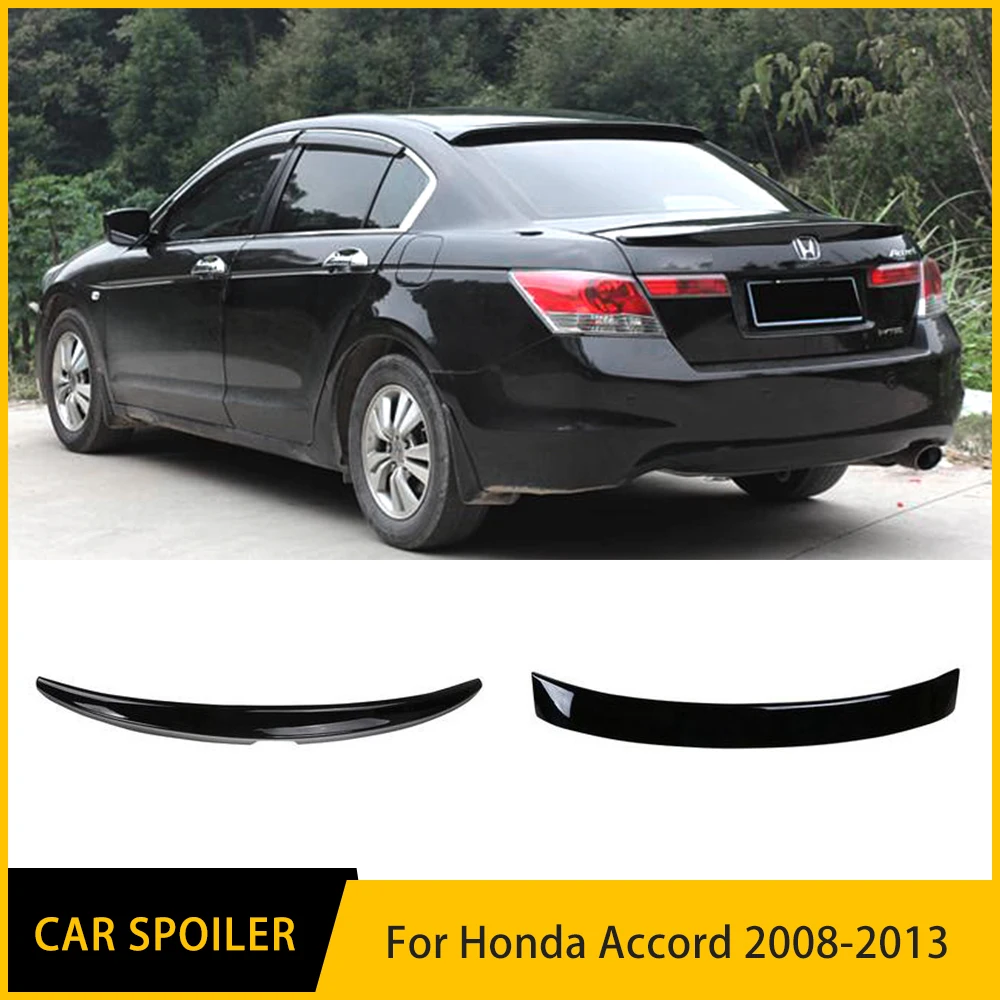 

For Honda Accord Car Tail 2008 2009 2010 2011 2012 13 Accessory Spoiler ABS Material Primer Color Rear Window Roof Spoiler Wing