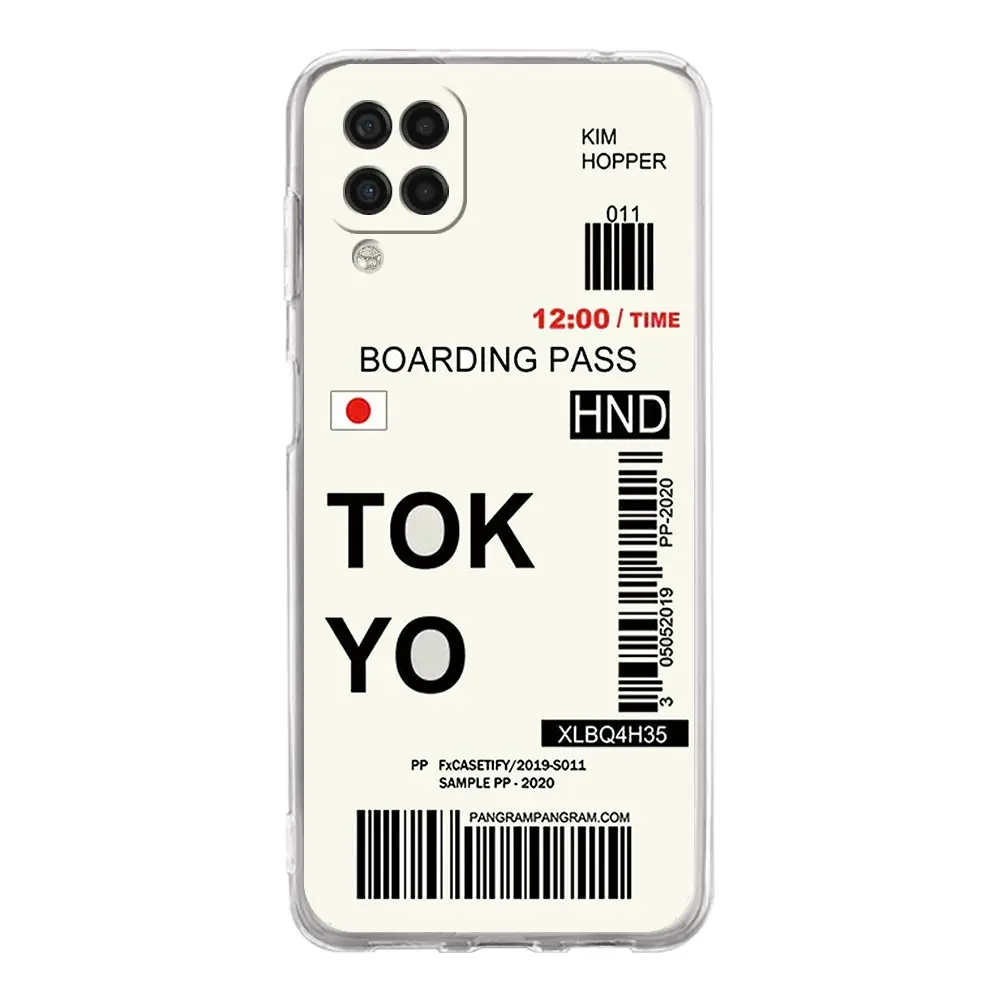 World City Travel Ticket Phone Case - New York Edition