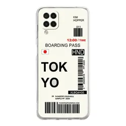 World City Travel Ticket Phone Case - New York Edition - Samsung A32 (B7)
