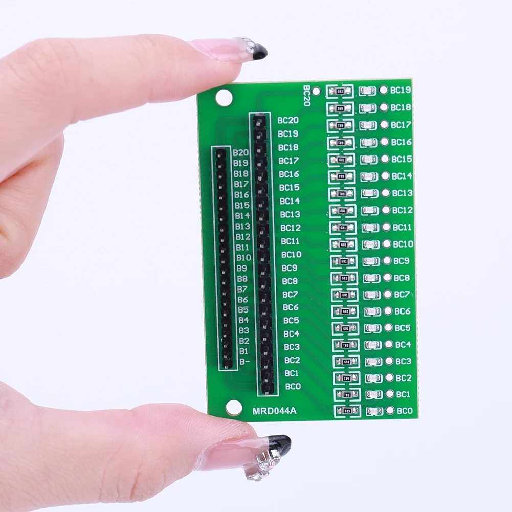 BMS 20S Lithium Battery Charger Protector Module Li Ion Battery Protection Board Wiring Detection Light Board 48 V