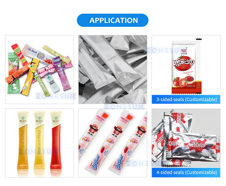 ZONESUN ZS-FP220 Fast Efficient Paste Filling Sealing Machine