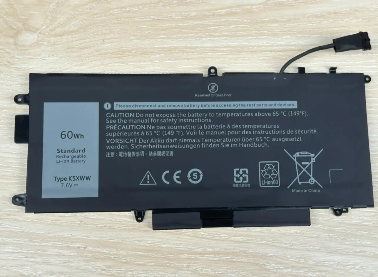 Bateria do Portátil para Dell Latitude 5289 7389 7390 em Series Notebook 71tg4 725ky N18gg 7.6v 60wh K5xww - Imagem 4