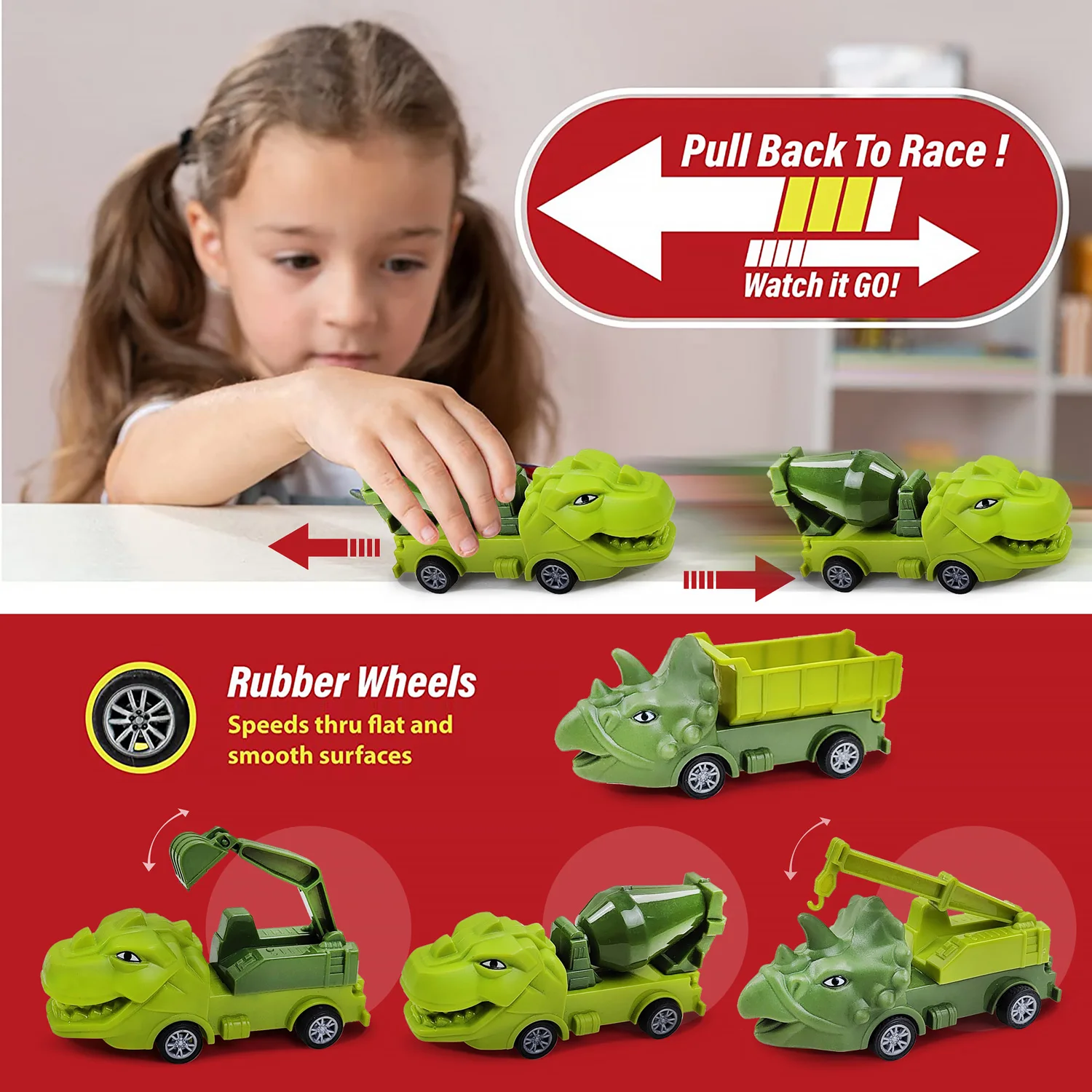 Children Electric Magic Climbing Dinosaur Track Toy Engineering Car Kids Track Car Train Toys for Children Birthday Gift 3