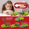 Children Electric Magic Climbing Dinosaur Track Toy Engineering Car Kids Track Car Train Toys for Children Birthday Gift 3