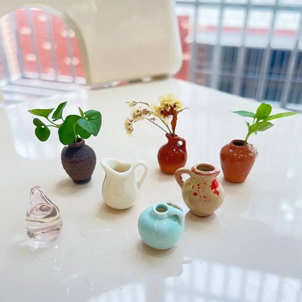 Ceramic Flower Vase Magnetic Fridge Decor magnetic fridge magnets magnetic fridge stickers refrigerator decor