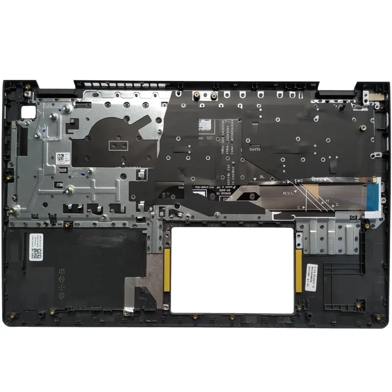 Teclado com Palmrest Reino Unido Eua Latino Russo Teclado para Dell Inspiron 15 3510 3511 3515 Capa 09cjn3 054wvm Novo - Imagem 6