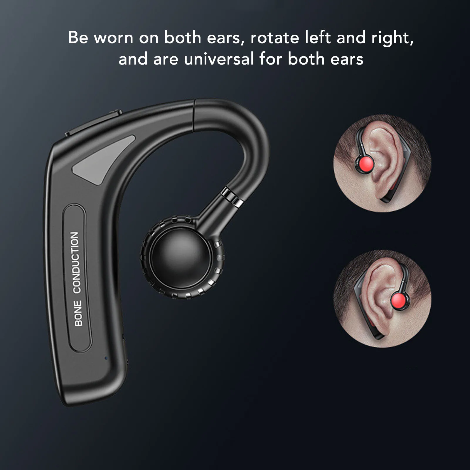Enhanced Bone Conduction Stereo Wireless Multifunctional Earbuds