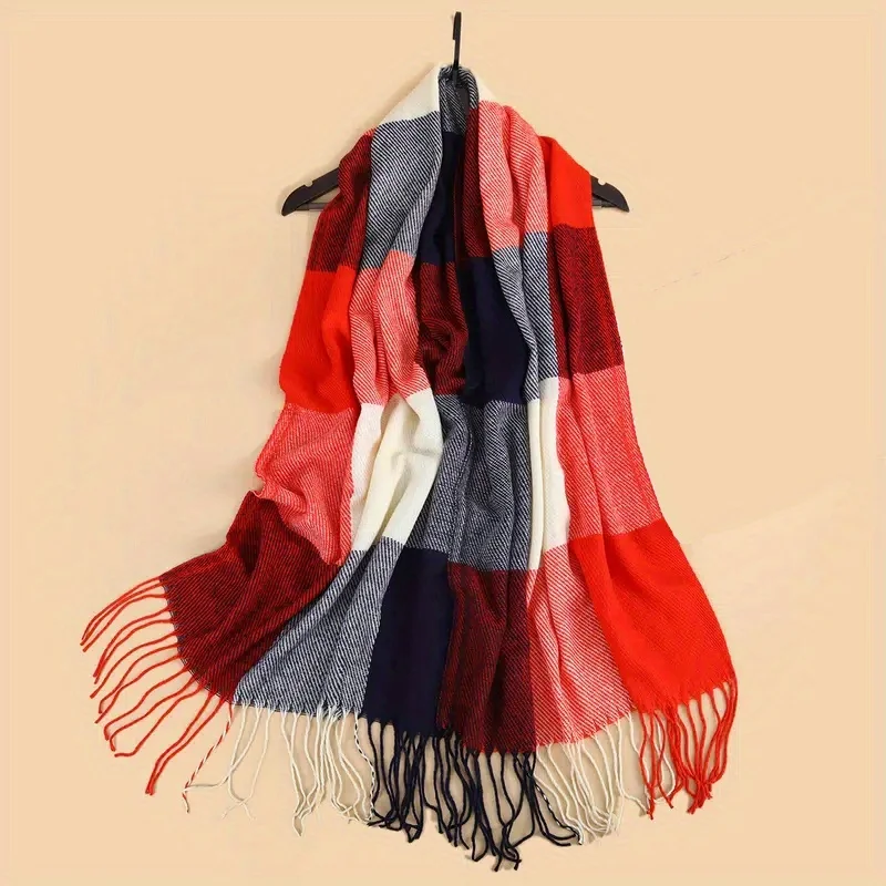 Sciarpa in cashmere GG jacquard in beige e marrone scuro | ® Italia