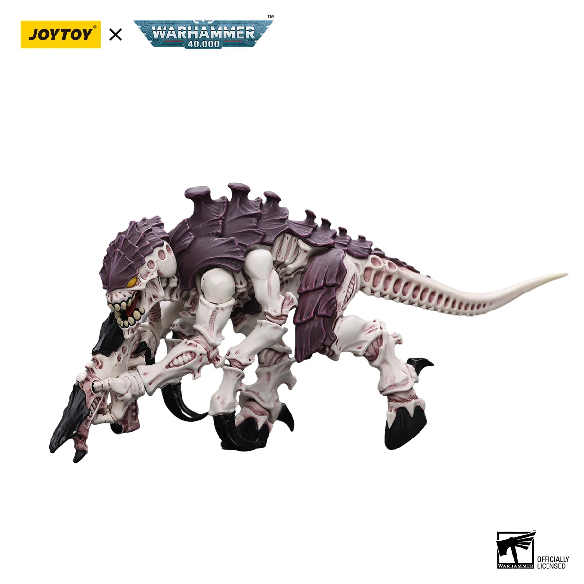 Фото [Предварительная продажа] экшн-фигурка JOYTOY Warhammer 40K 1/18, тиранноиды, улья, Левиафан, термаган с Fleshborer, аниме-модель, игрушки в подарок №2