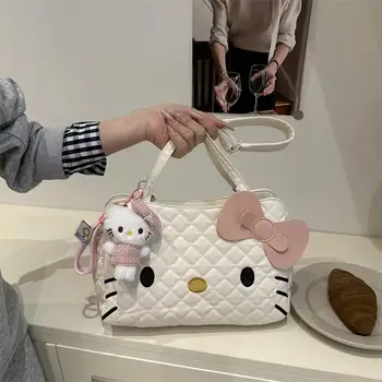 Sanrio Hello Kitty Peripheral Cartoon Shoulder Bag High-value Girls Commuting Versatile Large-capacity Multi-functional Backpack 1