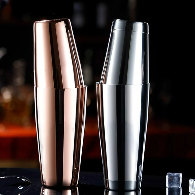 3-13Pcs Stainless Steel Cocktail Shaker Set Professional Bartender Boston Shaker Sets Cocktail Utensils Mixer Kit Bar Accessory