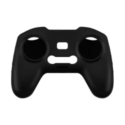 Silicone Protective Cover for Drone Remote Controller - Scratch-Resistant and Portable Accessory (Black cover)