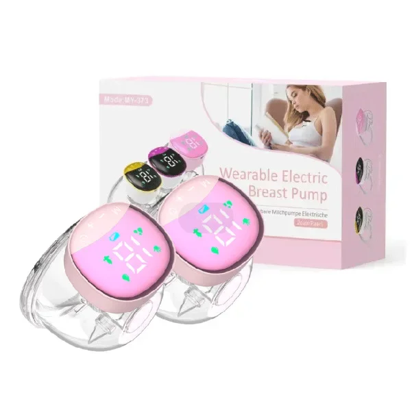 S12 Pro Portable Electric Breast Pump Silent Wearable Automatic Milker LED Display Rechargable Hands-Free Milker BPA Free