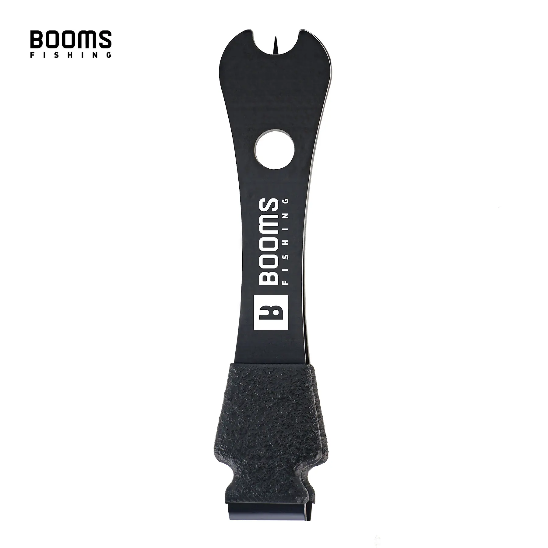 Booms fishing fly lines scissors mini sub-line cutter stainless steel clipper with retractor fly fishing tackle tool