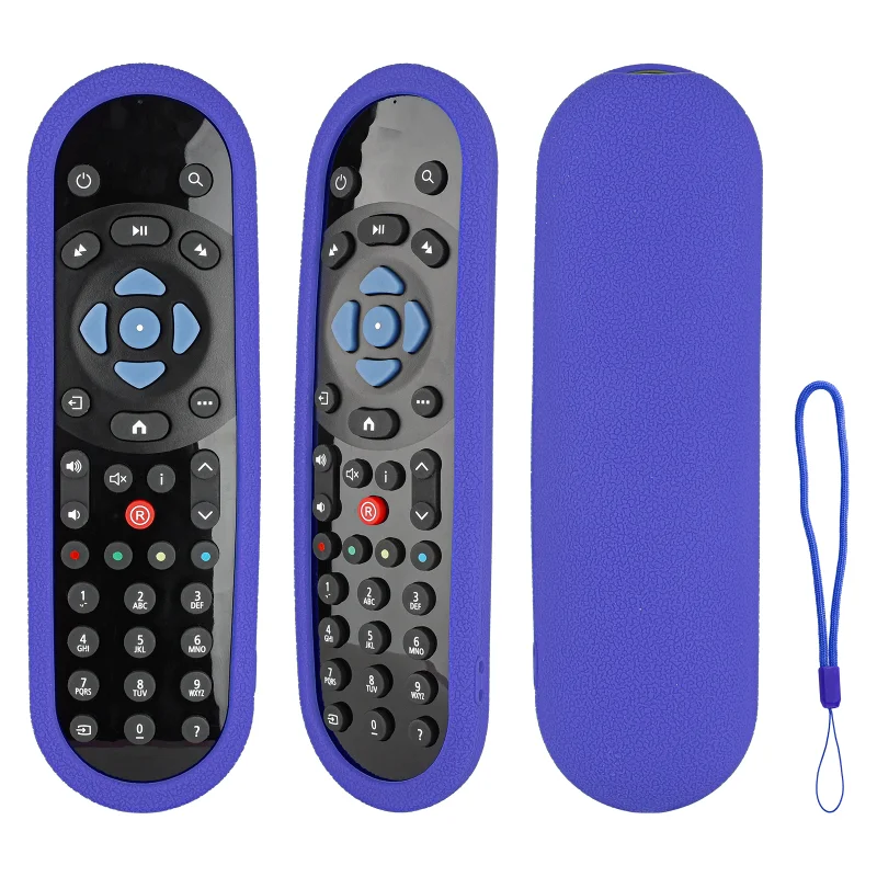 Silicone Shockproof Remote Control Case with Lanyard