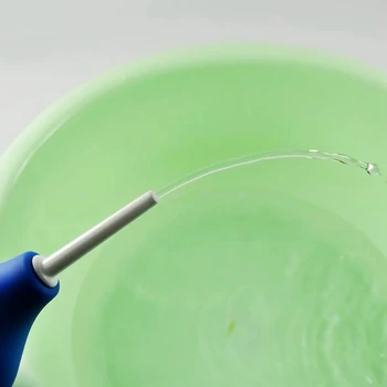 Enema Rectal Shower Cleaning System Silicone Gel Blue Ball For Anal Anus Colon Enema Anal Cleaning anal plug 5