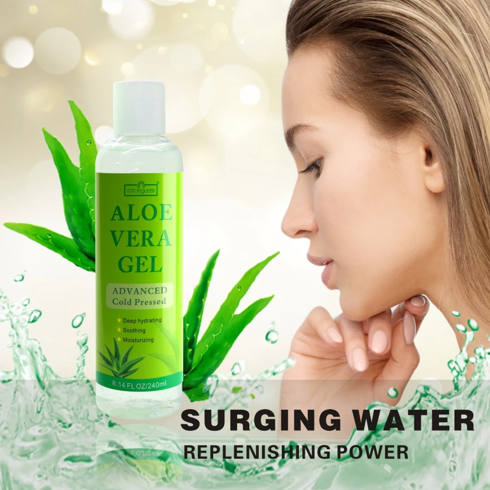 offset lengte Allergie 240ml 99% Pure Natural Aloe Vera Gel Hyaluronic Acid Moisturizing Sunburn  Repairing Acne Treatment Body Cream Skin Care Face - Day Creams &  Moisturizers - AliExpress