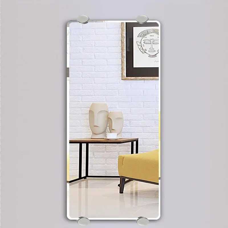 Mirror Holder Clips Bathroom Mirror Hinger Fixed Accessories Glass Zinc Alloy Wall Bracket Clamp Glass Wall Hanging Fixing Kit