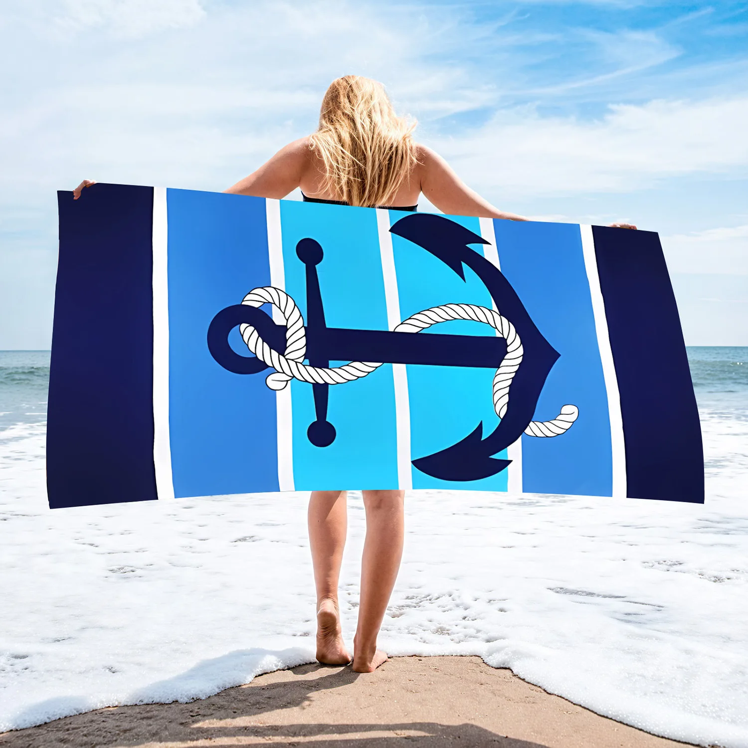 Groot microvezel strandlaken sneldrogend absorberende badhanddoek_voghion.com