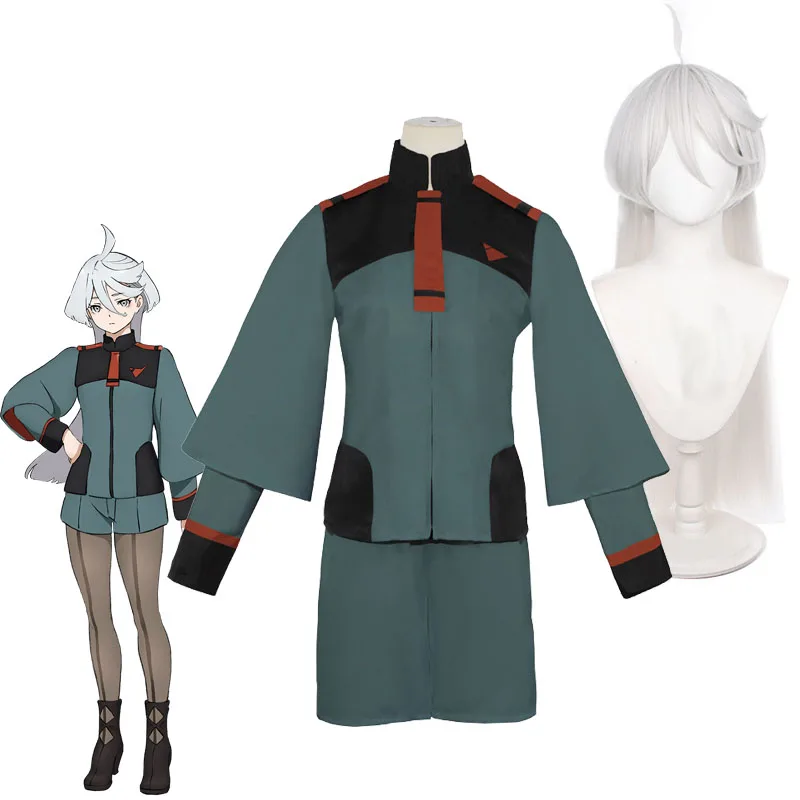 Traje de móvil Gundam Miorine Rembran, disfraz de Cosplay de la bruja