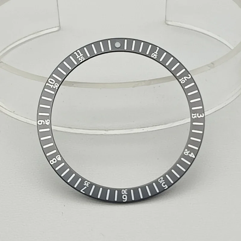 Flat Aluminum Watch Bezel Insert - 38x31.5mm