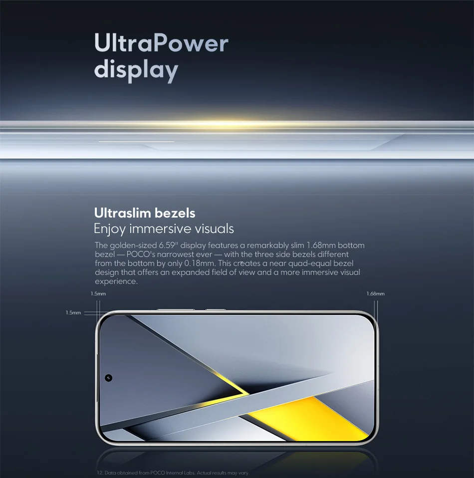 POCO F8 Pro 5G Dual SIM, 12GB+512GB Phone (Global Version) 31 POCO F8 Pro 5G Dual SIM, 12GB+512GB Phone (Global Version) 12