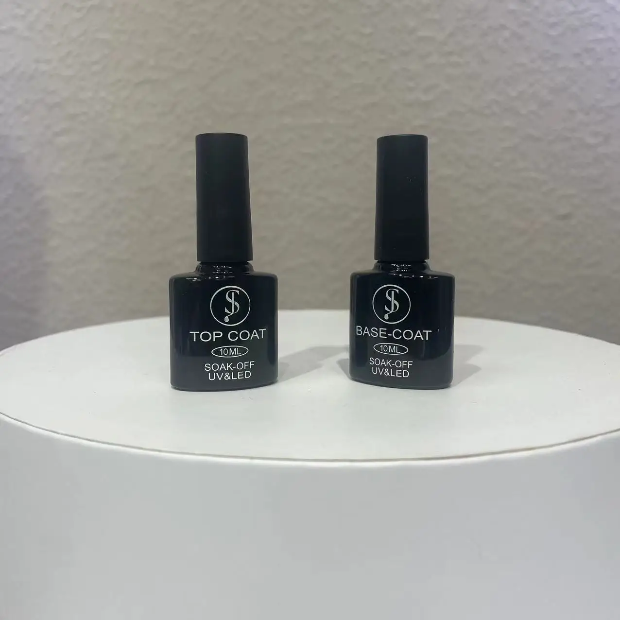 10ml mix 12pcs/box top coat base coat each 6pcs with long lasting strengthen bling nail gel top and base coat nail polish 6