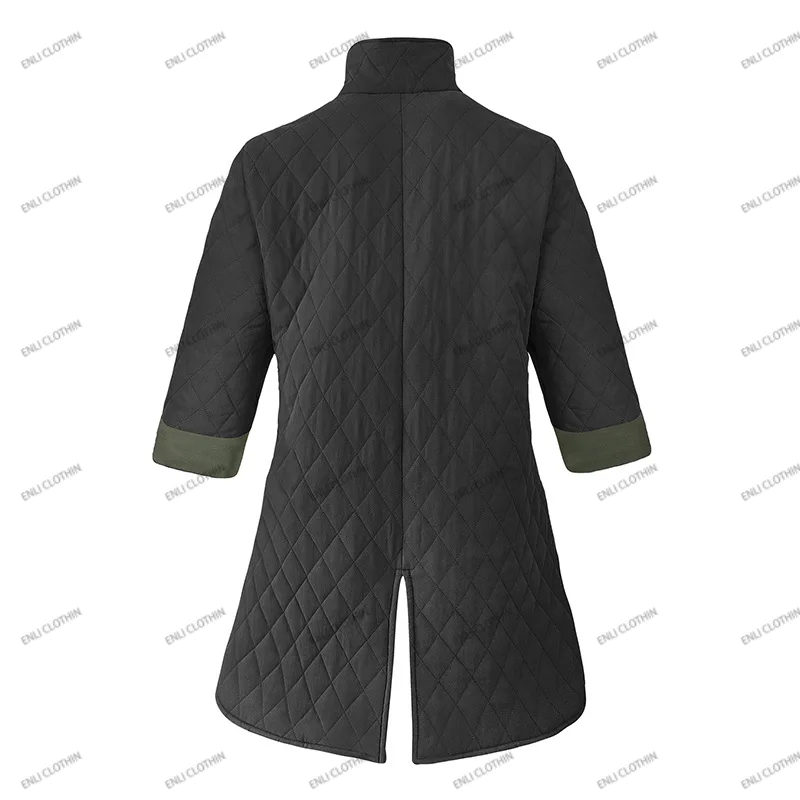 

Костюм Gambeson, армированная куртка Aketon, пальто, средневековый костюм викингов, одежда для Хэллоуина, Larp рыцарь-воин для взрослых мужчин