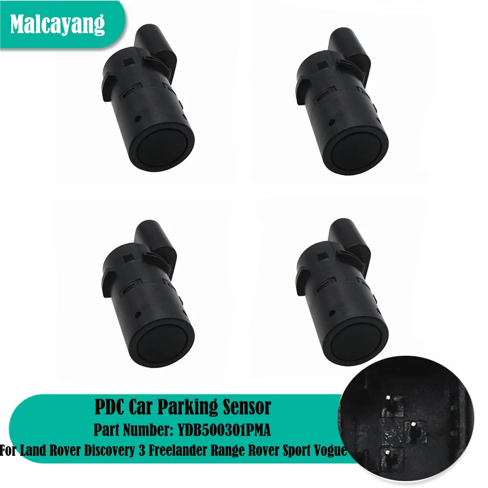 

Hight Quality 4PCS Bumper Backup PDC Parking Sensor For Land Rover Discovery 3 Freelander Range Rover Sport Vogue YDB500301PMA