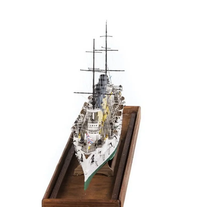 1:200 Paper model of Tsarist Varyag protective cruiser warship model DIY hand-assembled