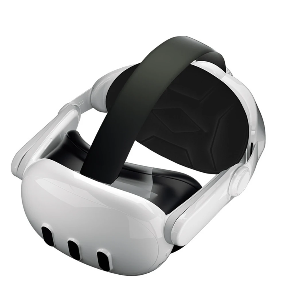 

Сменный ремешок для VR-гарнитуры, регулируемый многоугольник с удобной губчатой накладкой, повязка на голову, совместимая с Meta Quest 3 VR-гарнитурой