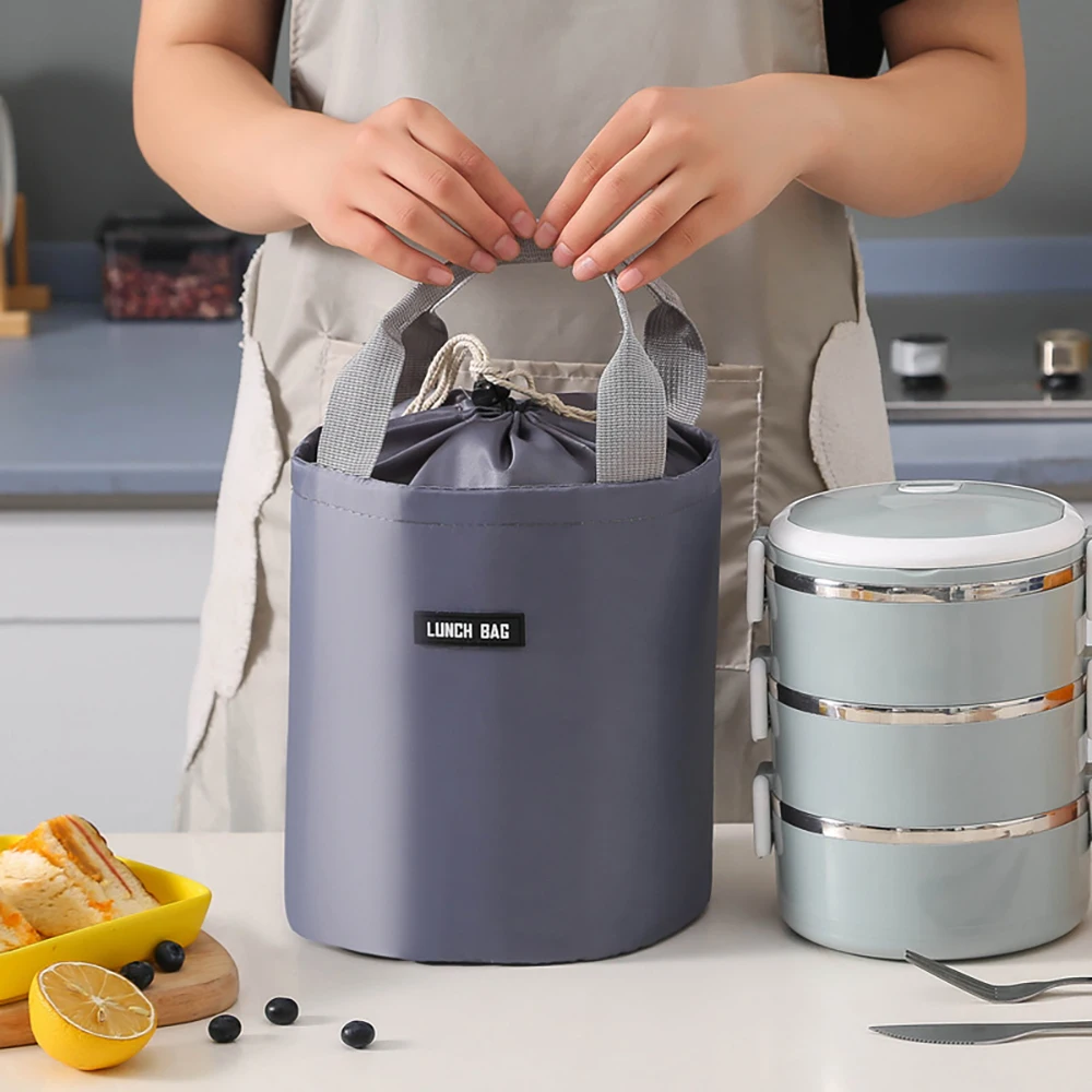 Portable Insulated Lunch Bag Cooler Waterproof Bag Ice Pack Lunch Box Camping Picnic Bag Supplies Thermal Bag For Women Kids