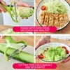3PCS multifunctional vegetable shredder - wide mouth, easy to chop vegetables - perfect for kitchen preparation 2