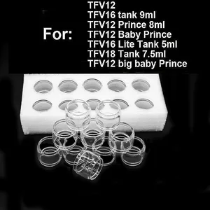 Стеклянная трубка для TFV12 Prince TFV12 Big Baby Prince TFV16 TFV16 Lite TFV18, 10 шт.