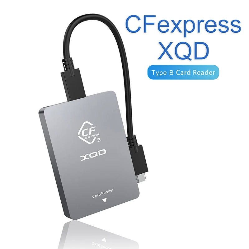 Кардридер CFexpress Type B XQD 2 в 1, USB, 10 Гбит/с