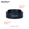 StarDikor M48-M42 (16.5mm) M48X0.75 Female Thread To M42X0.75 Male Thread Telescope Adapter Metal Ring For ZWO/QHY Cameras 1