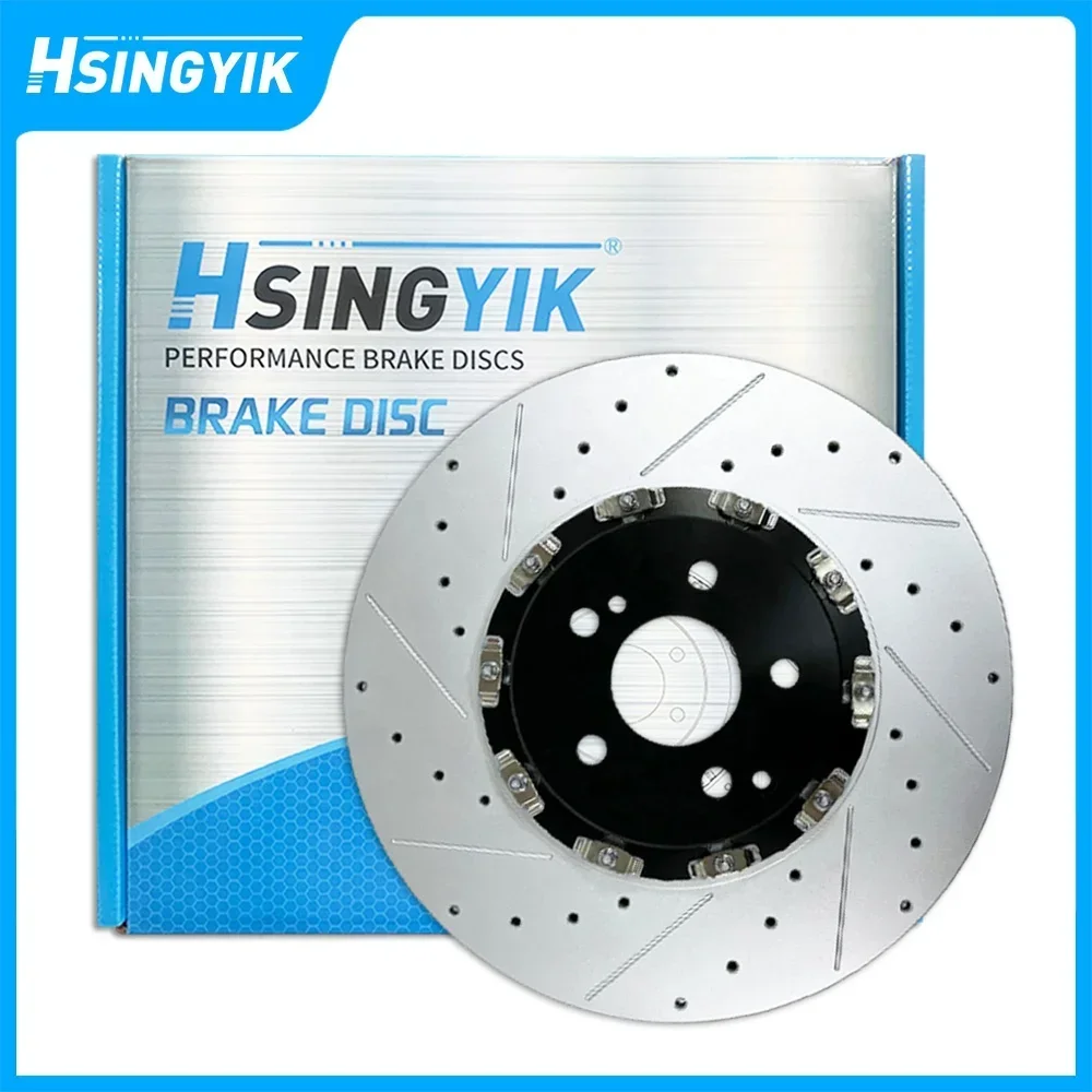 Auto Parts Cross Drill Drilled Slotted Front Rear Floating Brake Rotors For BMW M5 M6 F6 F10 528xi 535xi F12 F13 F22 M240i