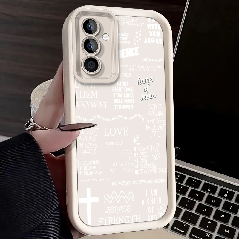 Sleek Minimalist Christian Aesthetic Phone Case