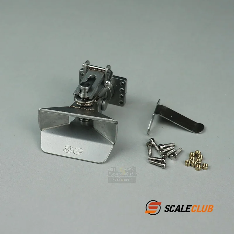 

Scaleclub Model 1:14 Drag Head Heavy Mud Bell Mouth Trailer Hook Traction For Tamiya Scania 770S MAN Benz Volvo RC Trailer
