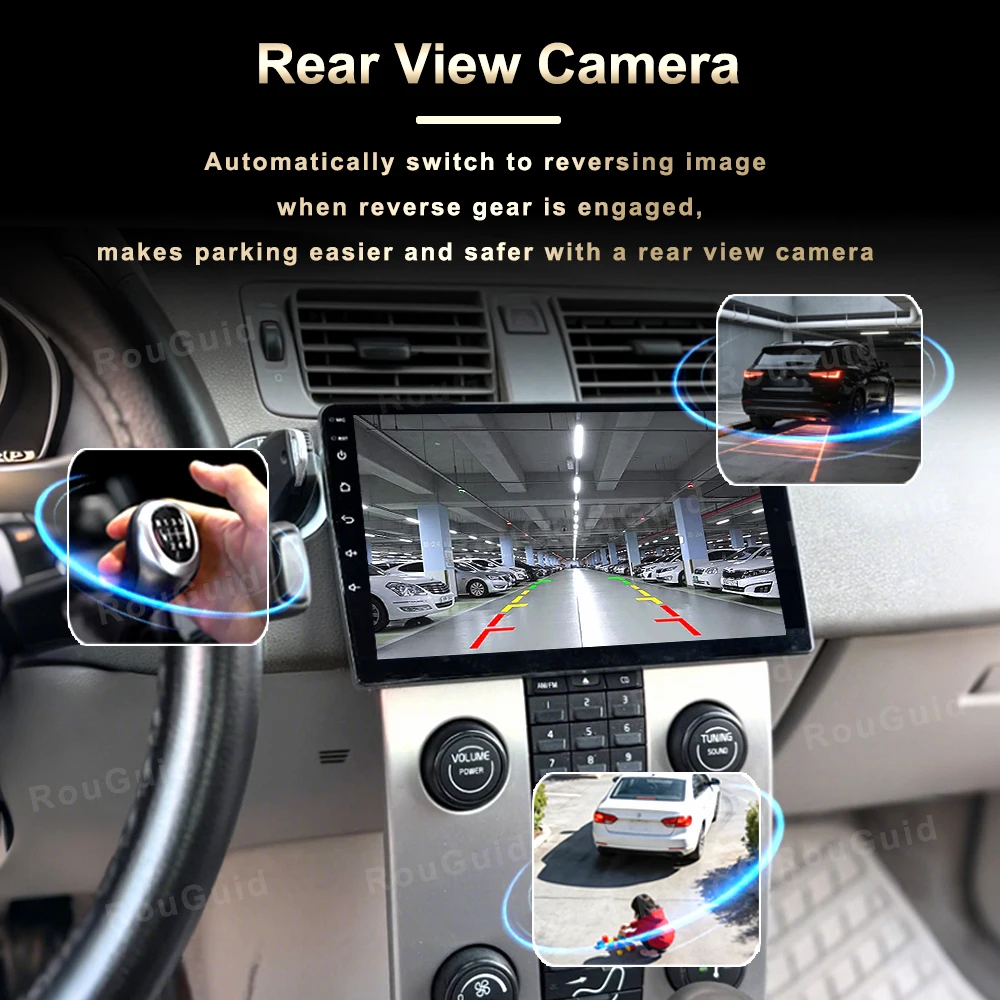 Radio Multimedia para Auto con Android 16 para Volvo C30 S40 V50 C70 2004 2005 2006 2007 2008 - 2012, Autoradio con GPS, Navegación, 4G, Wifi y FM 6