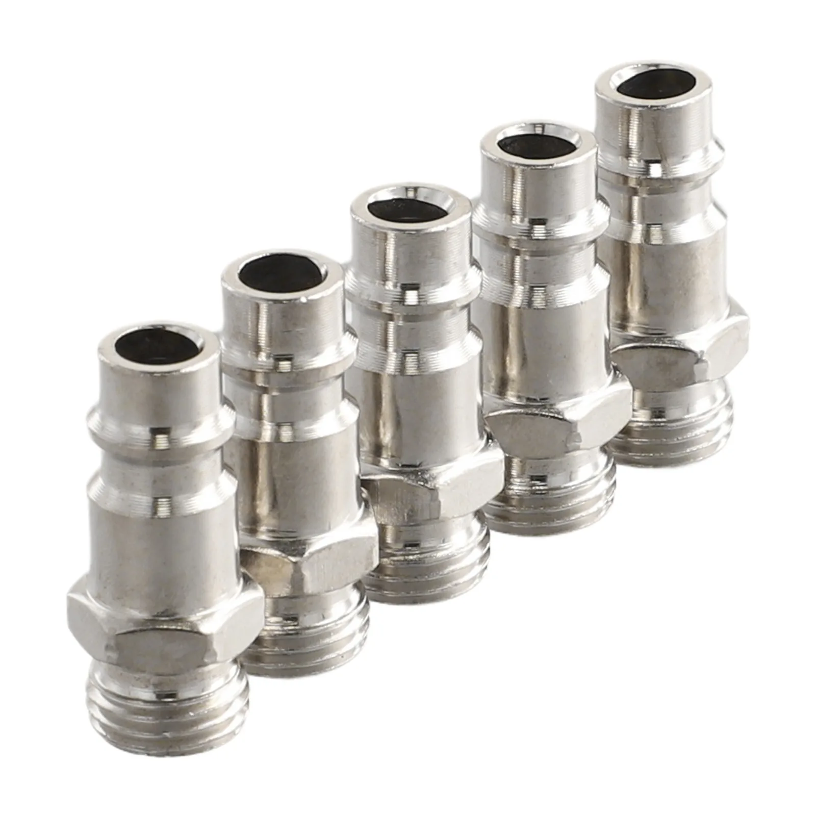 

Upgrade Your Air Supply System with Quick Release Euro Compressed Air Line Coupler Fitting 1/4 BSP Male 5 Pieces