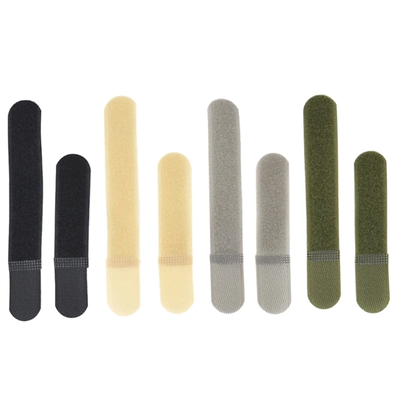

5 Pcs Adjustable Cable Ties Self Adhesive Cable Straps Cable Organiser for Hunting Vest, Cable Tidy Loop 120mm/160mm