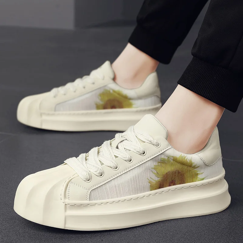 

2023 New Autumn Men Skateboarding Shoes Vulcanized Shoes Men Casual Sneakers Fashion Student Shoes Male Running Trainers Zapatos