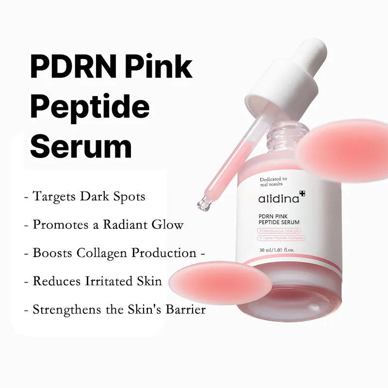 GD Pink Gloss Essence PDRN Peptide Face Skin Moisturizing Nutritious and Firming Skin Care Easy To Absorb Hydrating DNA 30ml